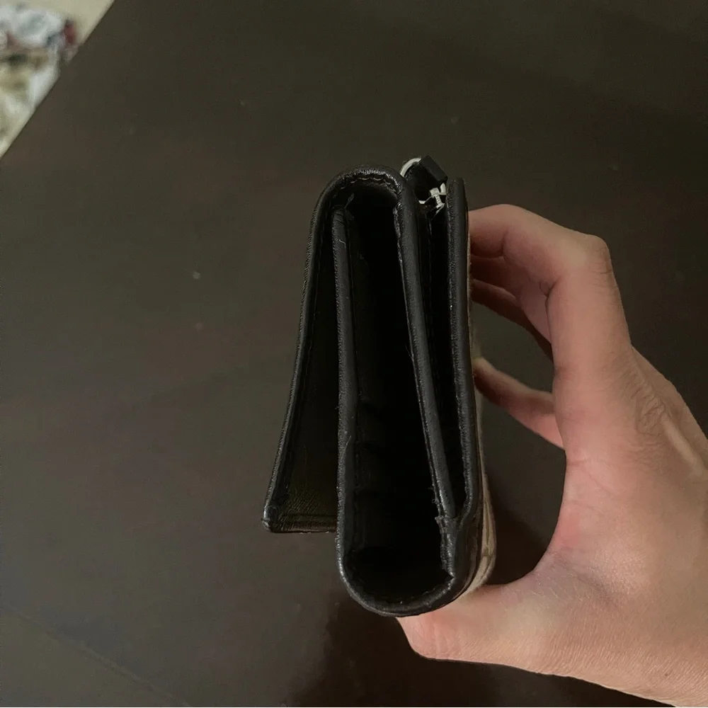 Coach canvas wallet